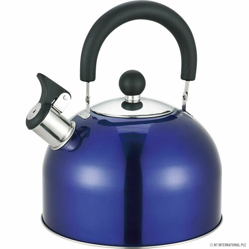 (Red) Prima Stainless Steel Whistling Kettle 2.5L 1