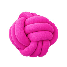 (Rose) Knot Ball Throw Pillow Round Cushion Nursery Baby Toy Pillows Home Decor
