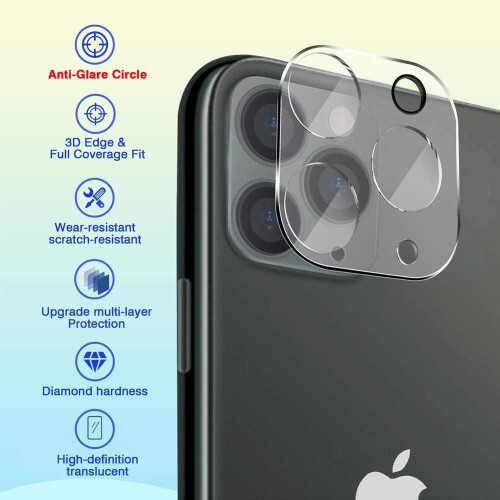 Compatible with iPhone 12 Pro Max back Camera Glass Screen Protector 2