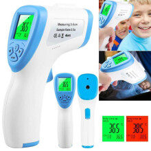 Digital No-Contact Touchless Infrared Thermometer Gun Forehead Baby Temperature