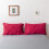 (Wine Red, Single-135x200cm) Pinch Pleated Pintuck Bedding Sets Solid Color 9