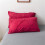 (Wine Red, Single-135x200cm) Pinch Pleated Pintuck Bedding Sets Solid Color 10