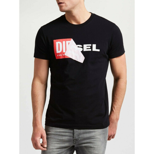 Diesel (M) DIESEL T-Diego Evolution QA T-Shirt TEE Black 1