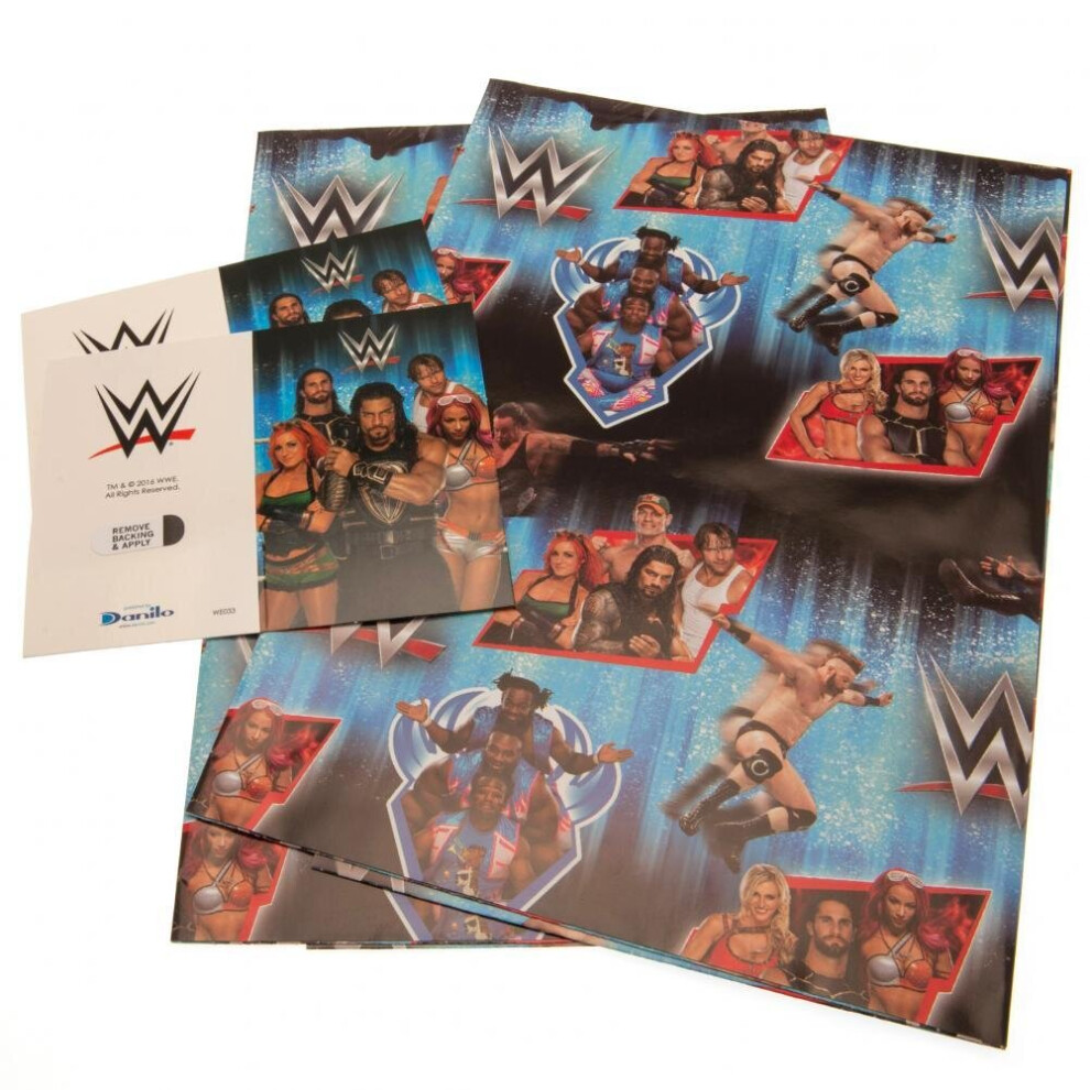 WWE Gift Wrap (Pack of 2)