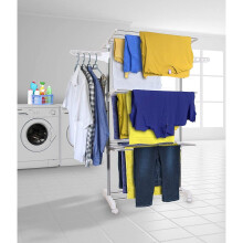 Hyfive Clothes Airer Drying Rack Extra Large 3 Tier Clothes Drying Rail