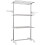 Hyfive Clothes Airer Drying Rack Extra Large 3 Tier Clothes Drying Rail 3