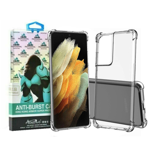 Case For Samsung Galaxy S21 5G Clear Silicone Gel Shockproof By Atouchbo
