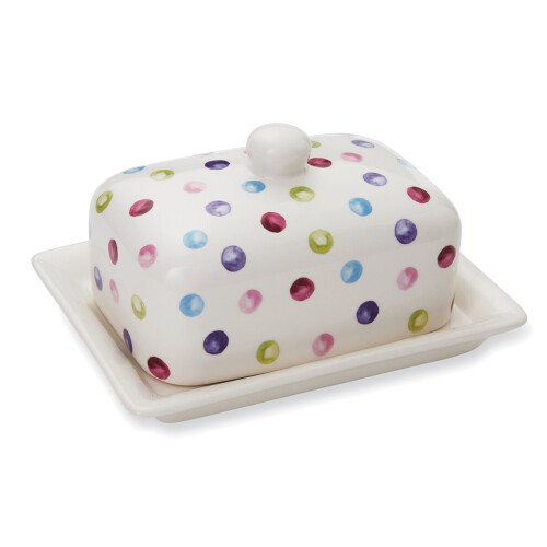Cooksmart Spotty Dotty Butter Dish