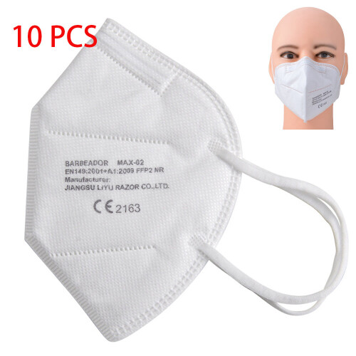10x masques KN95, masque de protection FFP2, certifié CE