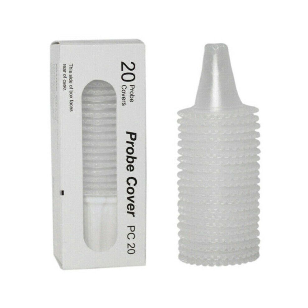200Pcs Probe Covers Thermoscan Replacement Lens Ear Thermometer Filter Cap Covers