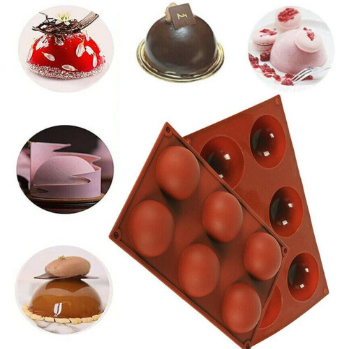 Semi Sphere Silicone Mold Chocolate Mould for Making Chocolate Valentine's Day 2