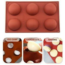 Semi Sphere Silicone Mold Chocolate Mould for Making Chocolate Valentine's Day