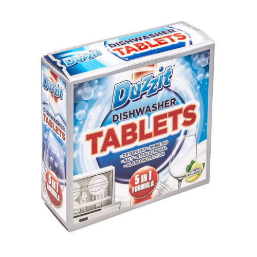 Duzzit 5 in 1 Dishwasher Tablets 12 Pack