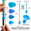 Bathroom Mop Bath Shower Screen Tile Cleaning Kit Floor Cleaner Tool 2