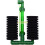 Double Black/Clear Bio Sponge Filter (XY-2822) FA029 1