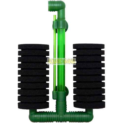 Double Black/Clear Bio Sponge Filter (XY-2822) FA029