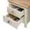 Timber Art Design UK Lisbon Cream 2x Bedside Table Cabinet Bedroom Nightstand 2 Drawer 7