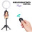 USB Ring Light 9 inch with Tripod Stand Youtube TikTok Selfie 15