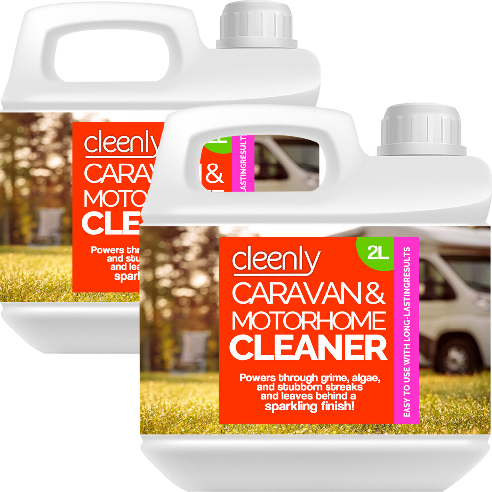 (4L) Cleenly Caravan & Motorhome Concentrated Cleaner Black 5056411309961