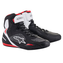 (11.5) Alpinestars Faster-3 Rideknit Shoes Black / White / Red