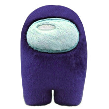 (Purple) Among Us Soft Plush Toy - 10cm