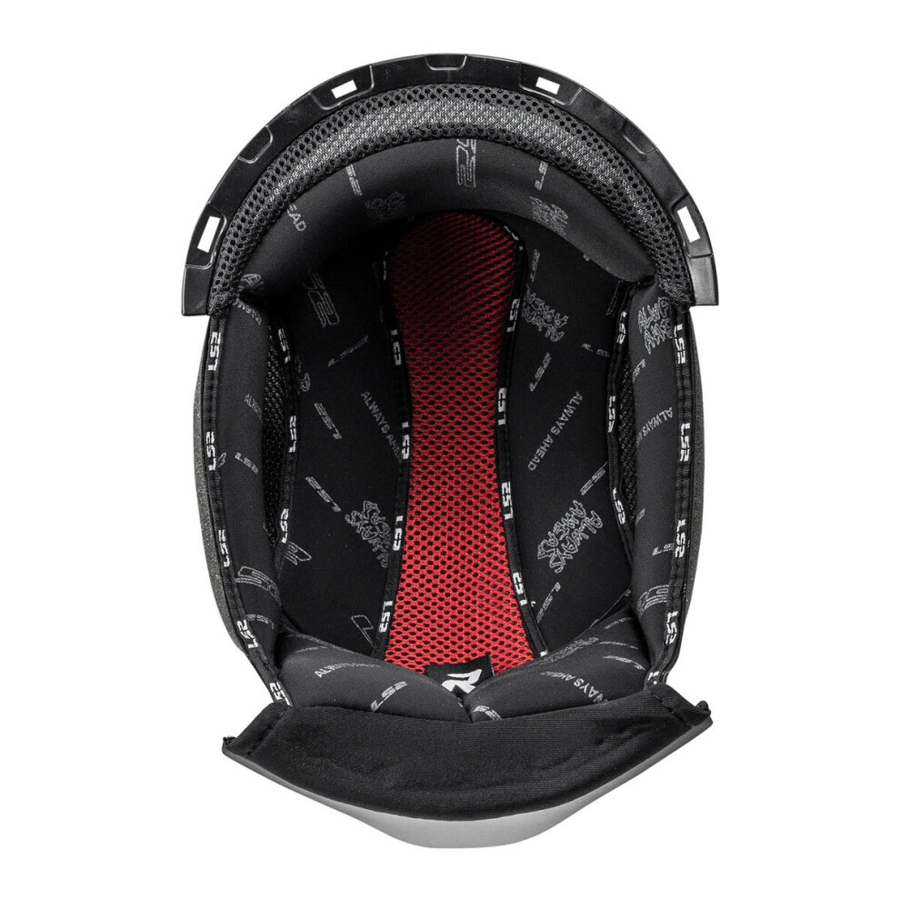 (2Xl) Ls2 Replacement Liner For Ff323 Arrow C Evo Helmets Black 6934432848425