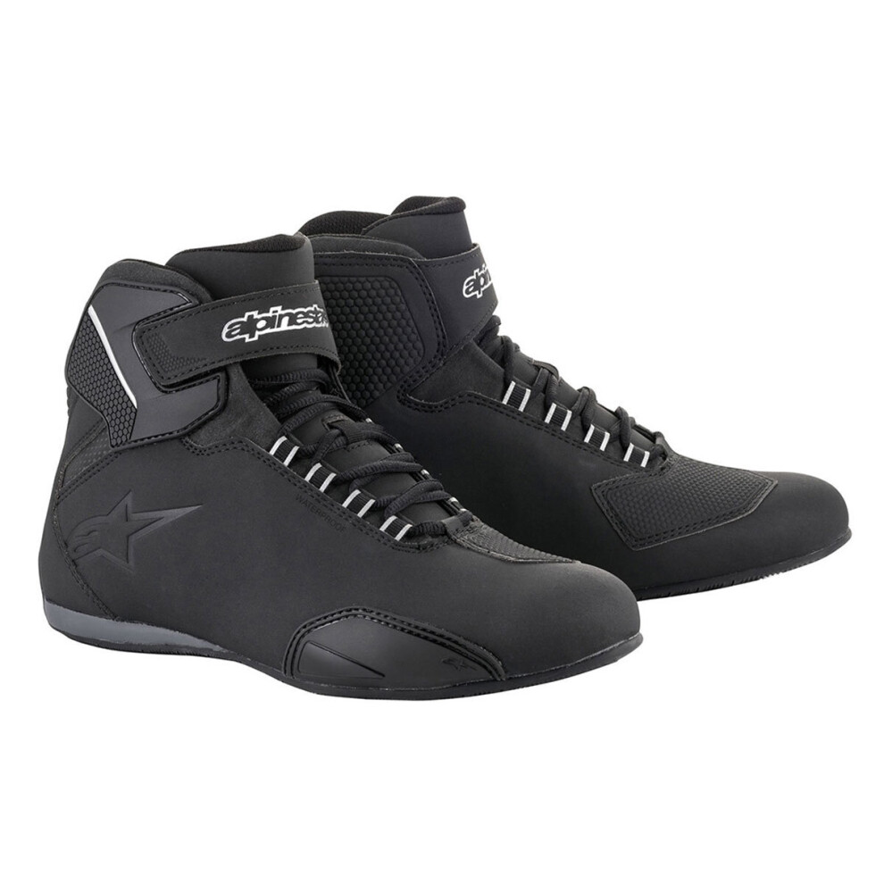 (40) Alpinestars Sektor Waterproof Shoes Black 8033637201634