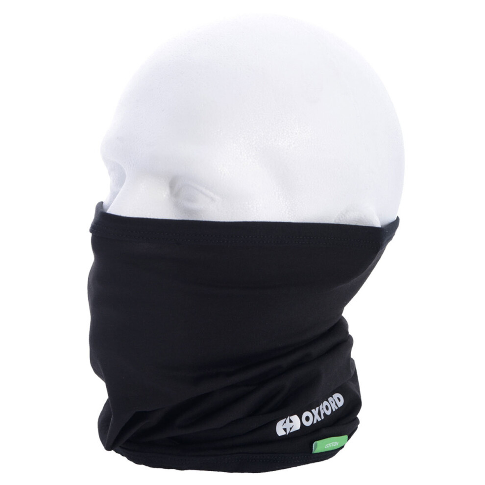 Oxford Cotton Neck Tube Black