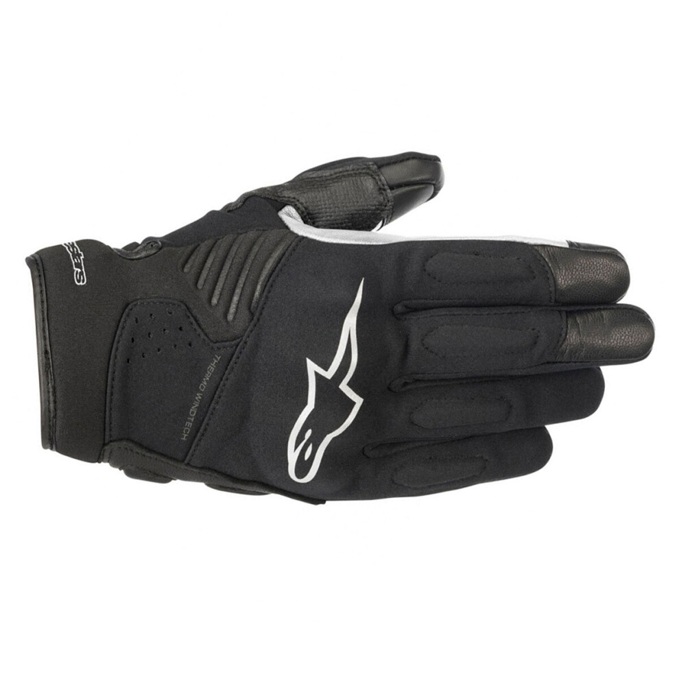 (2Xl) Alpinestars Faster Textile Gloves Black / White White,Black 8033637054261