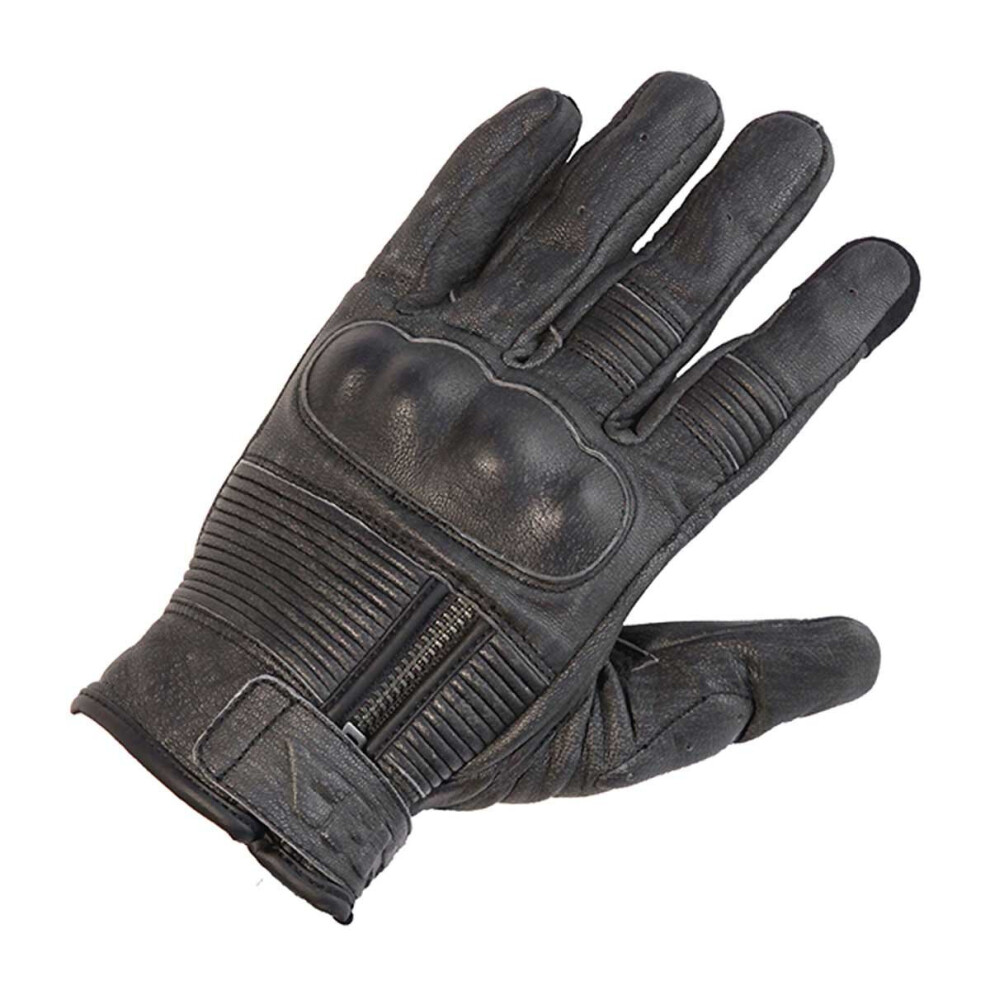 Richa Shadow Leather Gloves Grey - S-image-OPC-P6N8KCM-NEW