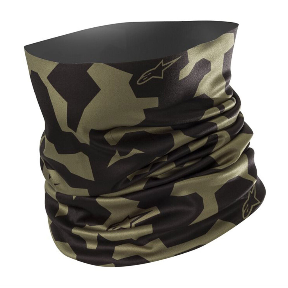 Alpinestars Neck Tube Camo Military Green / Black Green,Black 8033637210735