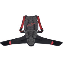 (XL) Alpinestars Nucleon KR-Cell Back Protector Smoke / Black / Red