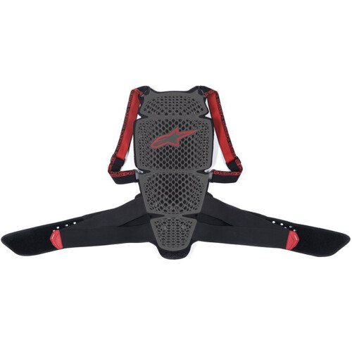 (XL) Alpinestars Nucleon KR-Cell Back Protector Smoke / Black / Red