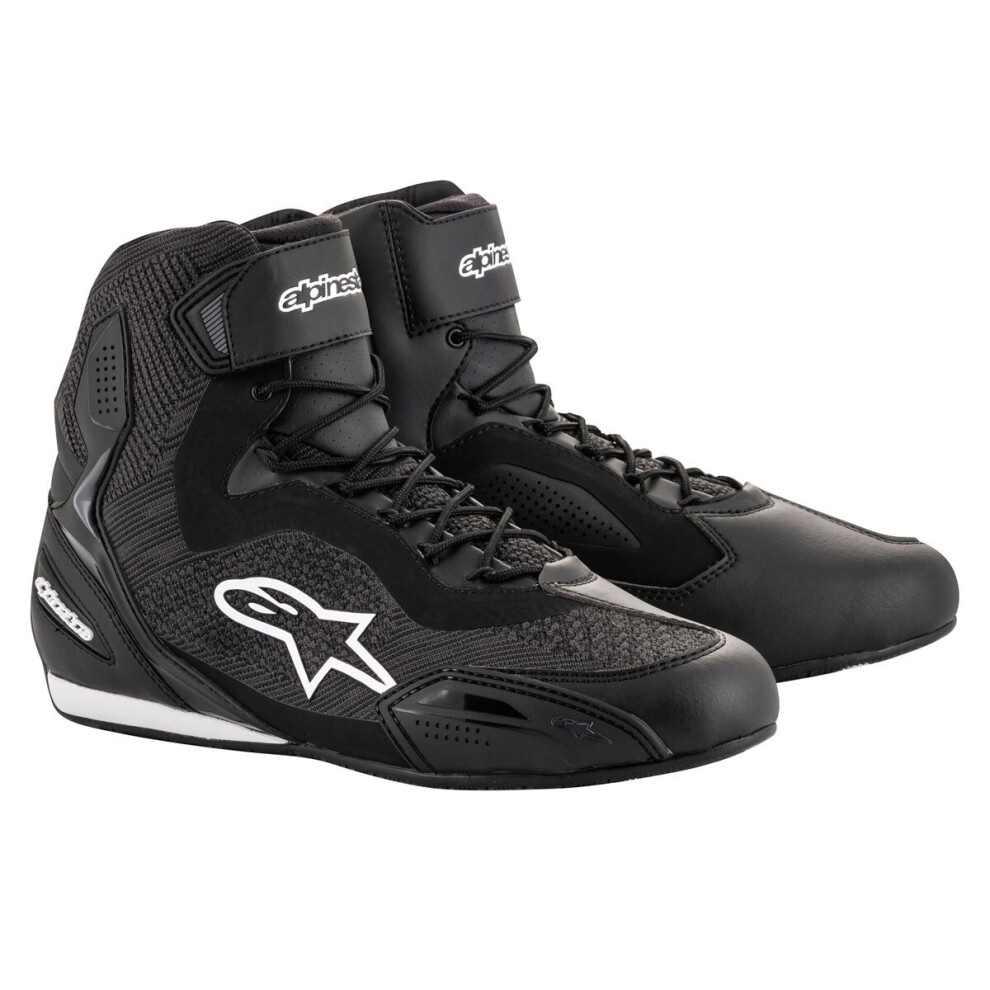 (10) Alpinestars Faster-3 Rideknit Shoes Black 8033637964492