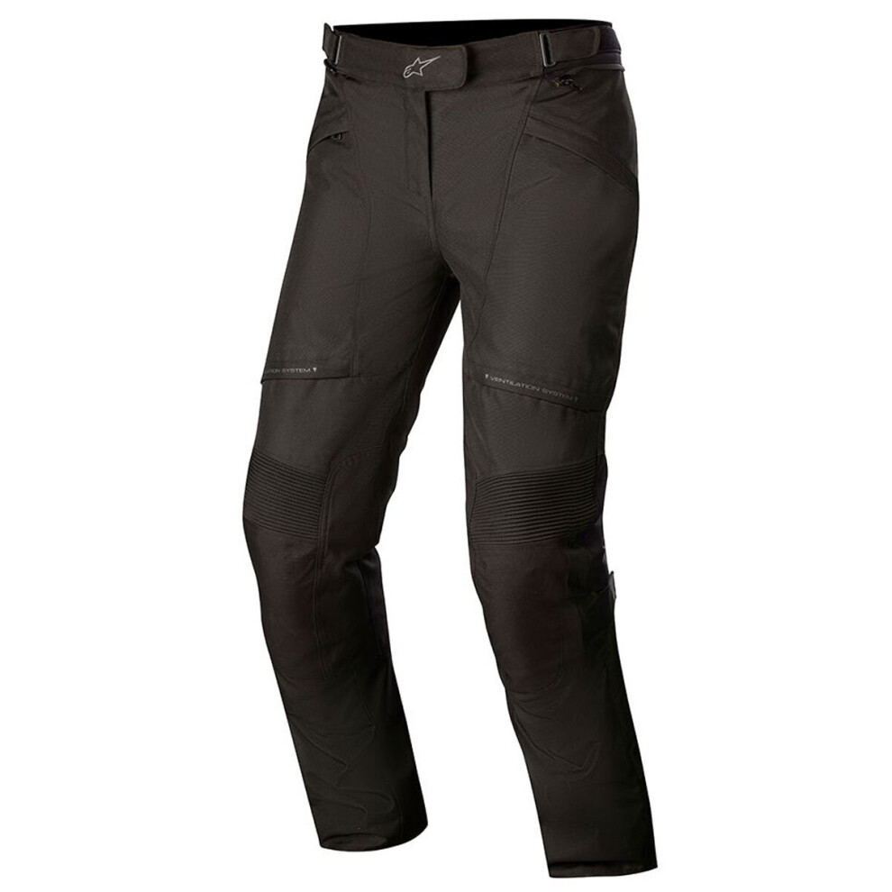 (M) Alpinestars Stella Streetwise Drystar Ladies Textile Trouser Black-image-OPC-P6N8T56-NEW