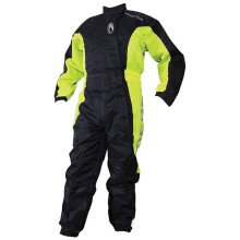 Richa Typhoon Rain Overall One Piece Over Suit Black / Fluo Yellow - 4XL