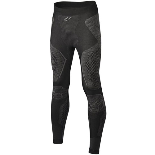 (M/L) Alpinestars Ride Tech Winter Base Layer Under Bottom Black / Grey