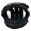 Shoei (XS5) Shoei Type C Centre Pad Black For Neotec Helmets 1