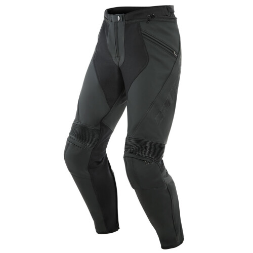 (52) D - Dainese Pony 3 Leather Trouser Matt Black