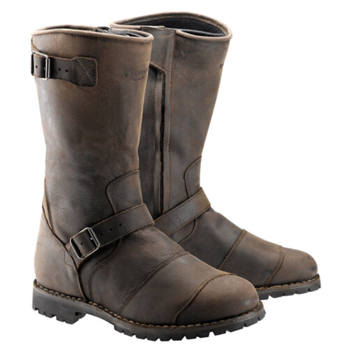 (40) Belstaff Endurance Leather Boots Brown