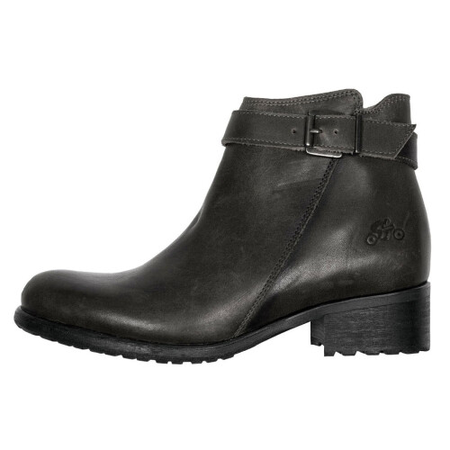 (37) Helstons Lisa Ladies Leather Boots Black