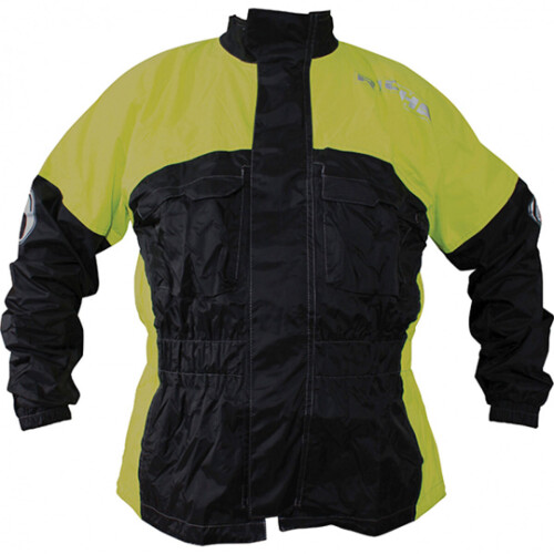 Richa Rain Warrior Over Jacket Black / Fluo Yellow - L