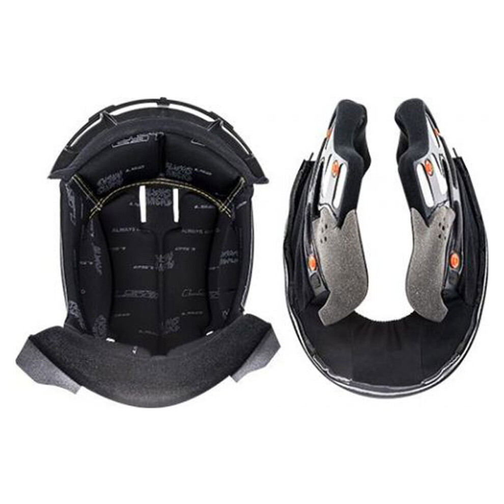 (Xs) Ls2 Replacement Liner Kit For Ff399 Valiant Helmets Black 6934432847206
