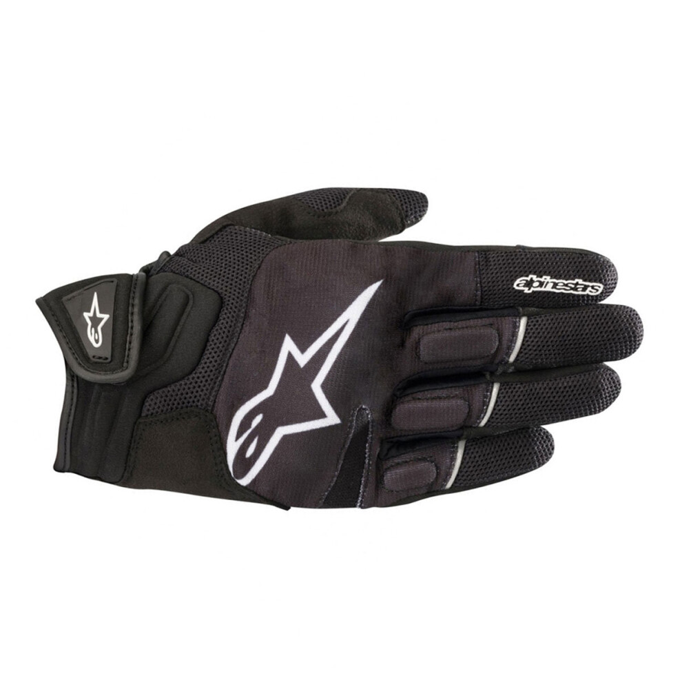 (Xl) Alpinestars Atom Textile Gloves / White Black 8033637060231