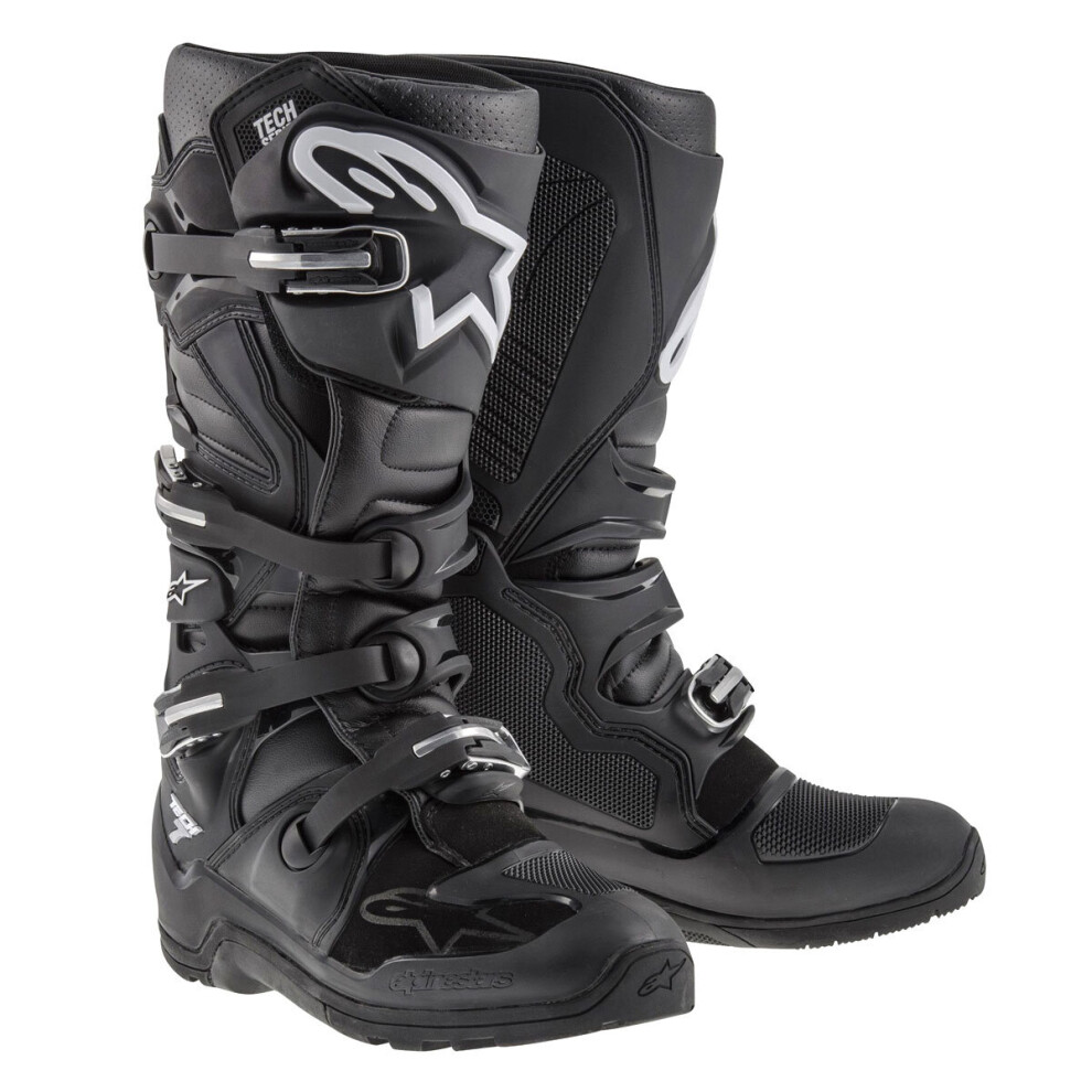 Alpinestars Black (43) Tech 7 Enduro Boots Size 43