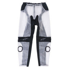 (S) Alpinestars Racing Rain Over Trouser Clear / Black