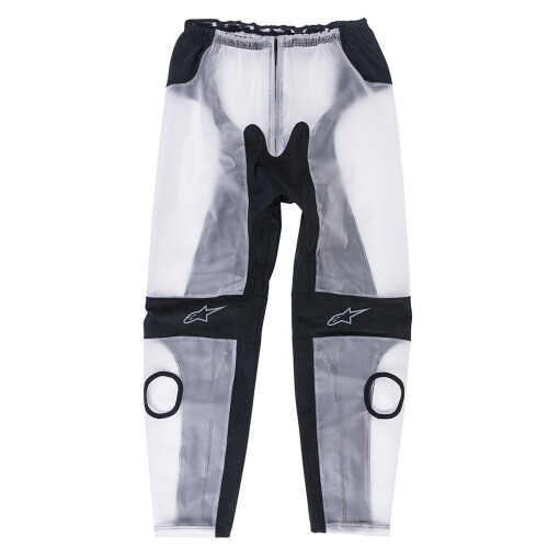 (S) Alpinestars Racing Rain Over Trouser Clear / Black