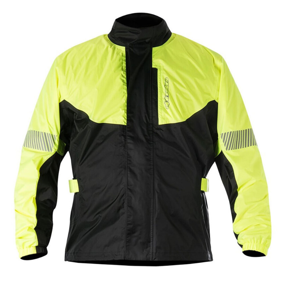 (XL) Alpinestars Hurricane Rain Over Jacket Fluo Yellow / Black