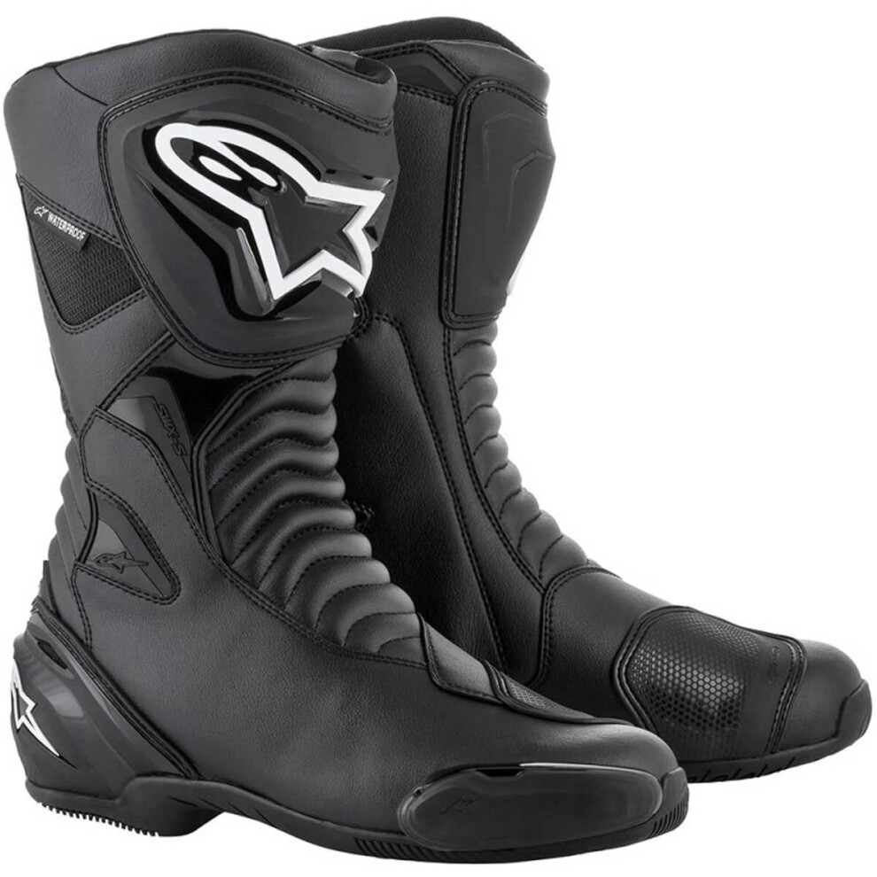 (47) Alpinestars Smx S Waterproof Boots / Black 8021506619345