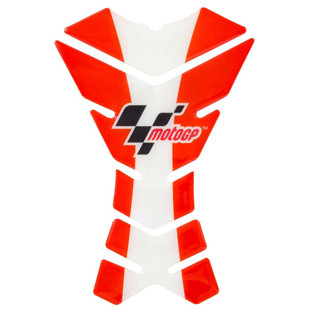 Moto Gp 3 Piece Design Sic Tank Pad / Red/White 5034862355379